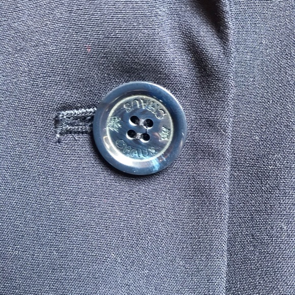 Chaus Navy One-Button Blazer, EUC, 12 - Picture 5 of 12